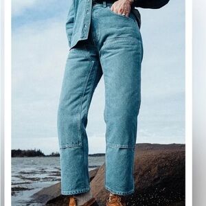 Rudy Jude Pale Indigo Adult Utility Jeans - size 2